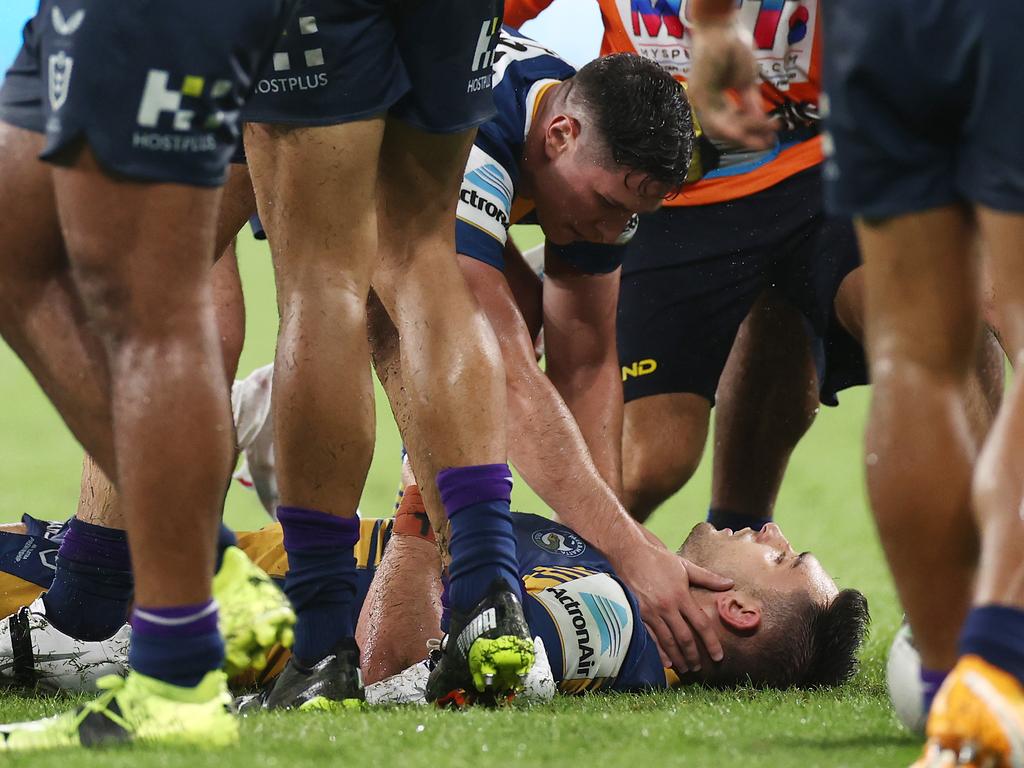 Ryan Matterson has had two lengthy stints on the sideline as a result of concussions. Picture: Cameron Spencer/Getty Images