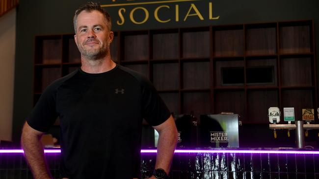 Cocktail bar owner Richard Norris said he made the choice to prioritise his family over Flinders Social. Picture: Evan Morgan
