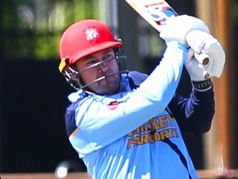 Far North Queensland captain Justin Reid during the Far North First XI v Mackay-Whitsundays First XI at Griffiths Park. NQCA First XI - Zone Championships. Queensland Country Cricket Representative. Photo: Gyan-Reece Rocha