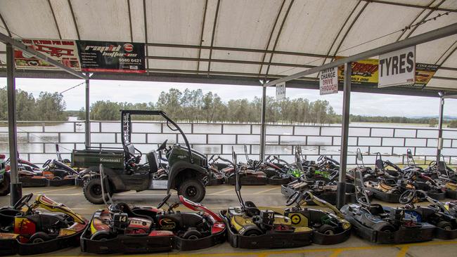 The race track at Xtreme Karting in Pimpama. Picture: Jerad Williams.