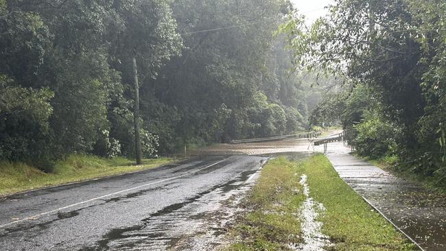 Flooding on Stevens Rd, Mooloolah Valley.