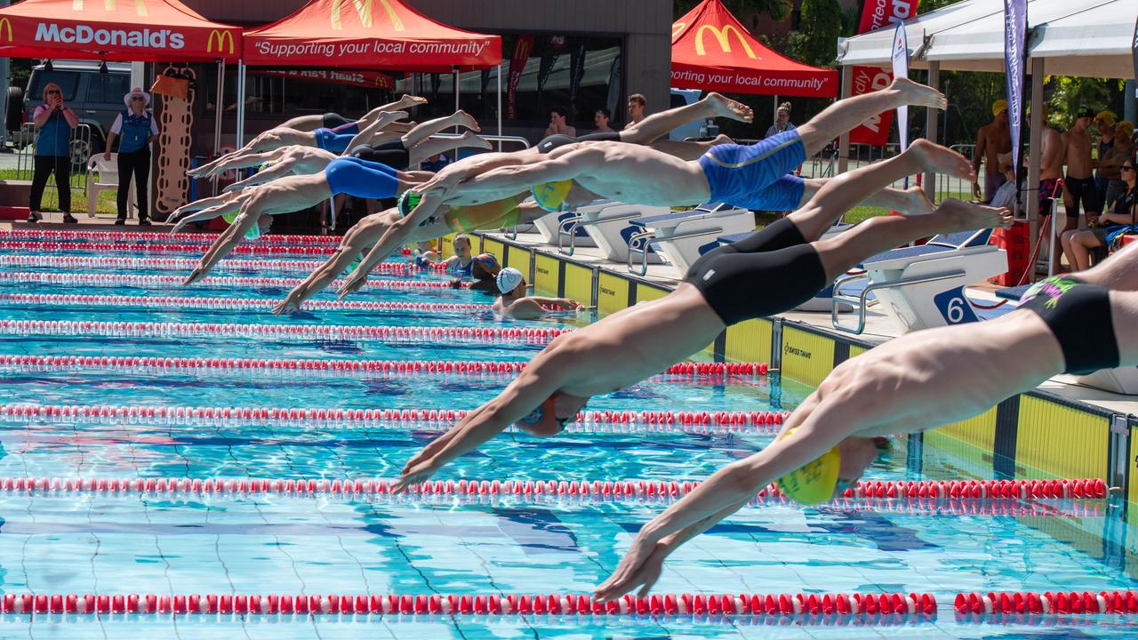 2023 Country Swimming Championships at Parap Pool, Darwin. Picture: Pema Tamang Pakhrin