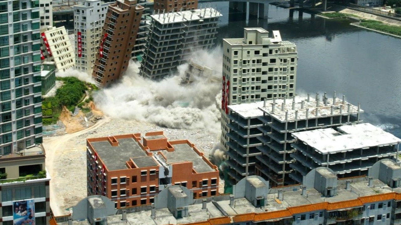 China’s property market is collapsing. Picture: China Photos/Getty Images