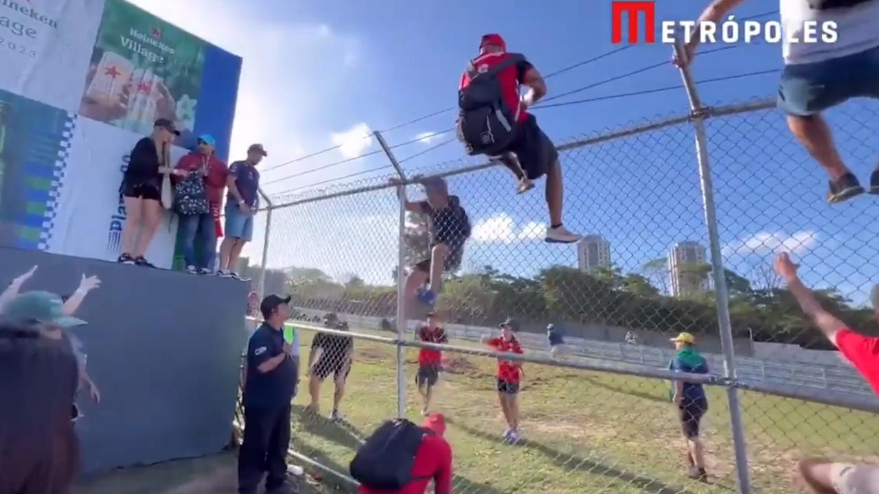 F1 fury as fans invade Brazilian Grand Prix in security breach