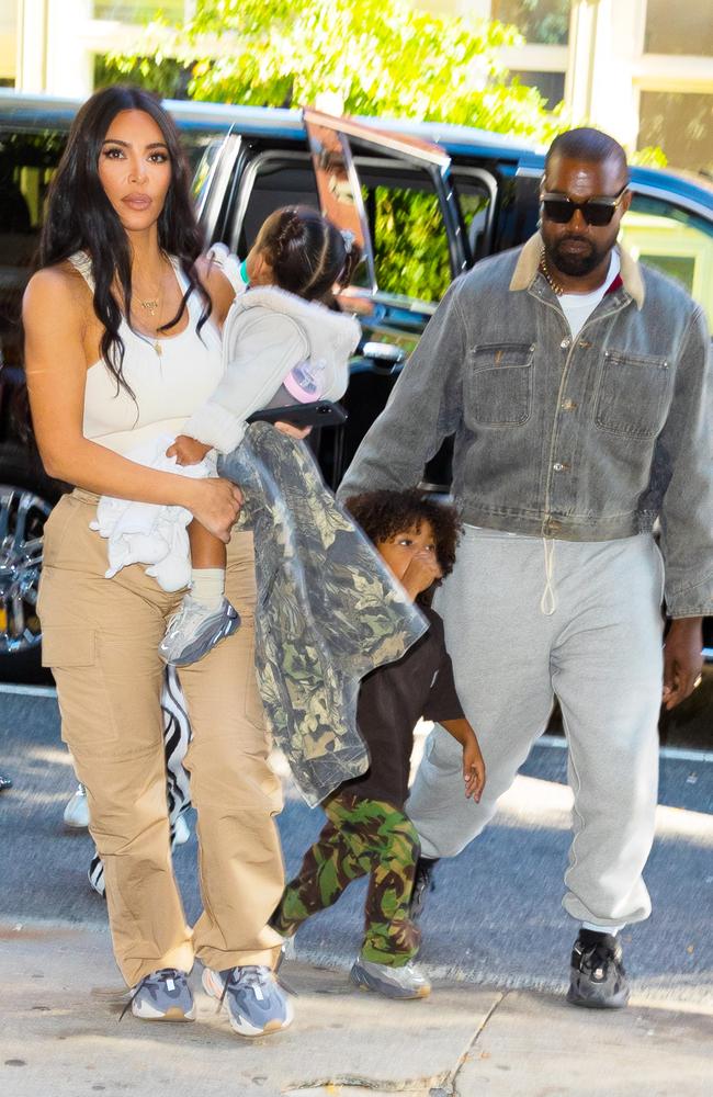 Kim Kardashian and Kanye West have four children together. Picture: Gotham/GC Images
