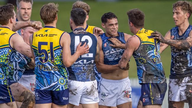 SANFL game between the Eagles and South Adelaide at Woodville Oval. Pictured on Saturday 1st July 2023. Picture: Ben Clark