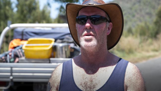 Protesters at Cotter Campgrounds. Picture: NCA NewsWire / Martin Ollman