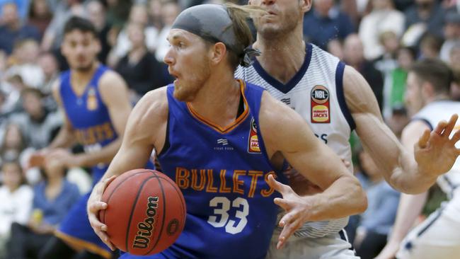 Bullets import EJ Singler impressed when he came off the bench against the NBL 1 All-Stars. Picture: Getty Images