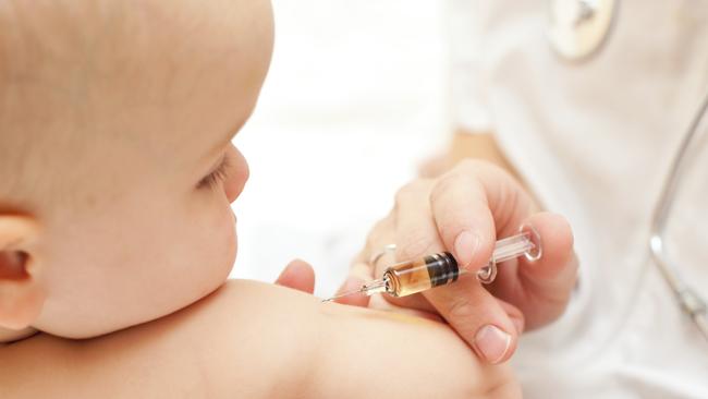The whooping cough vaccine is free for babies, four-year-olds, pregnant women and teenagers aged 12 to 13. Picture: iStock