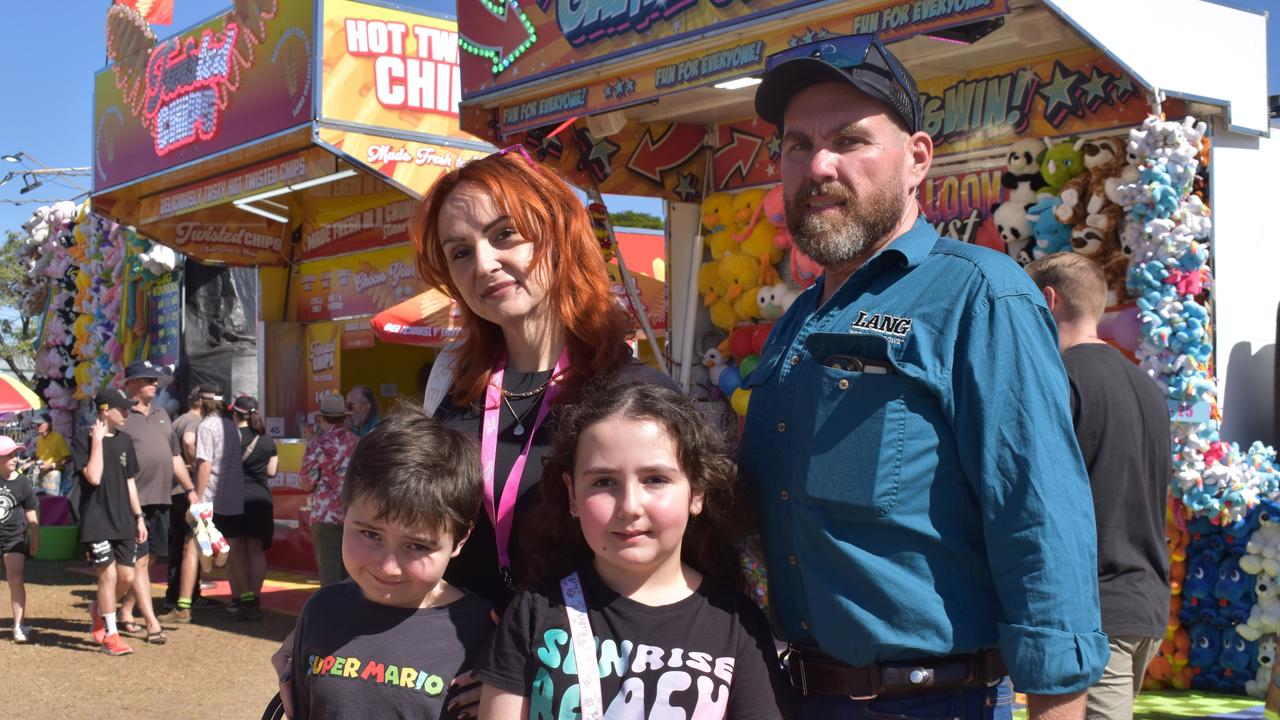 The Lang Family at the 2024 Rockhampton Agricultural Show.