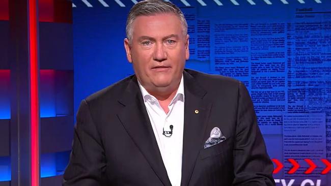 Eddie McGuire on Channel 9's Footy Classified.