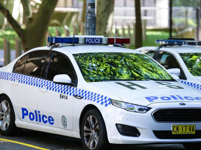 SYDNEY, AUSTRALIA , NSW Police Force general generic stock GV breaking news police tape image at the Headquarters in Surry Hills, Sydney Australia. Picture: NCA Newswire / Gaye Gerard