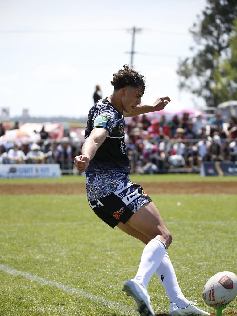 Koori Knockout - Day 4 Boys 17s GF La Perouse Panthers v Bundjalung Baygals Monday, 7 October 2024 Hereford St, Bathurst NSW 2795, Australia, Picture Warren Gannon Photography