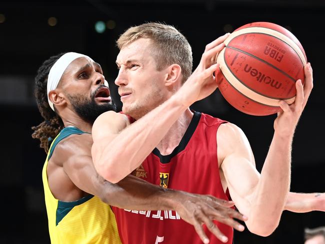 Patty Mills has been one of the stars of the tournament (Photo by Swen PfÃ¶rtner/picture alliance via Getty Images)