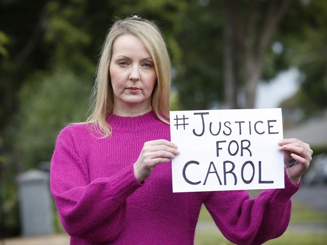 Jaime Lee Page has fought for eight months for the right to tell her story. Picture: David Caird