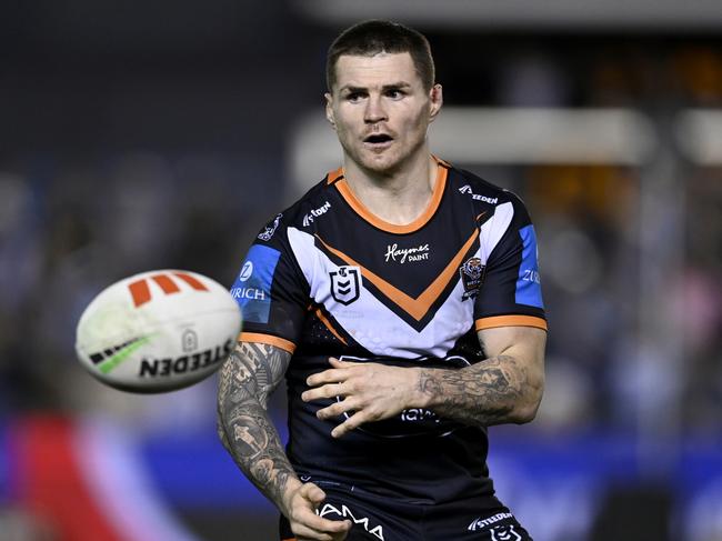 John Bateman. NRL R19 Cronulla Sharks V Wests Tigers at PointsBet Stadium. Picture: NRL Photos/Gregg Porteous