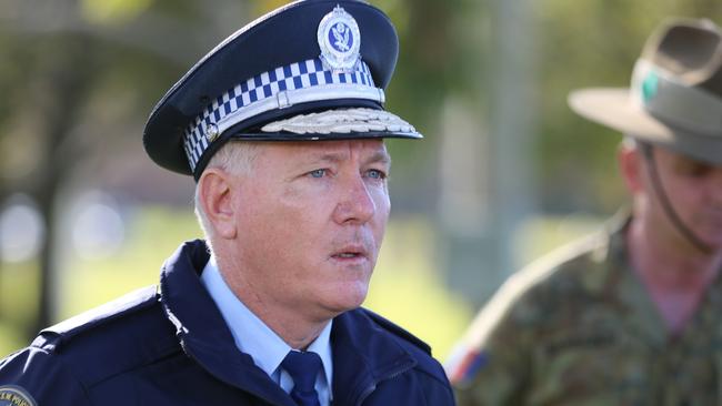 NSW Police Commissioner Michael Fuller.