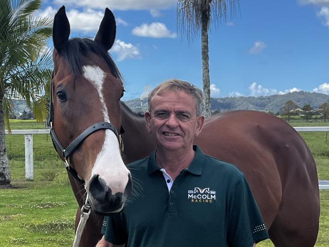 David McColm’s Far Too Easy has survived deadly flood waters at Murwillumbah. Picture: Trenton Akers