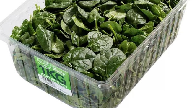 Riviera Farms Spinach recalled from Costco. Picture: Costco