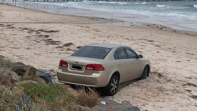 The man was taken to hospital for observation. Picture: SA Police