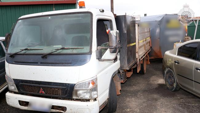 Two "bitumen bandits" were sentenced for multiple fraud offences at Mareeba Magistrates Court on Wednesday. Picture: Queensland Police