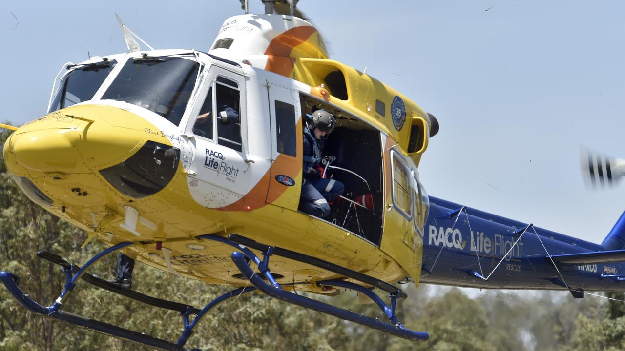 A motorcycle rider has been seriously injured after he went over the handlebars of his bike in the Sunshine Coast Hinterland. Generic image.