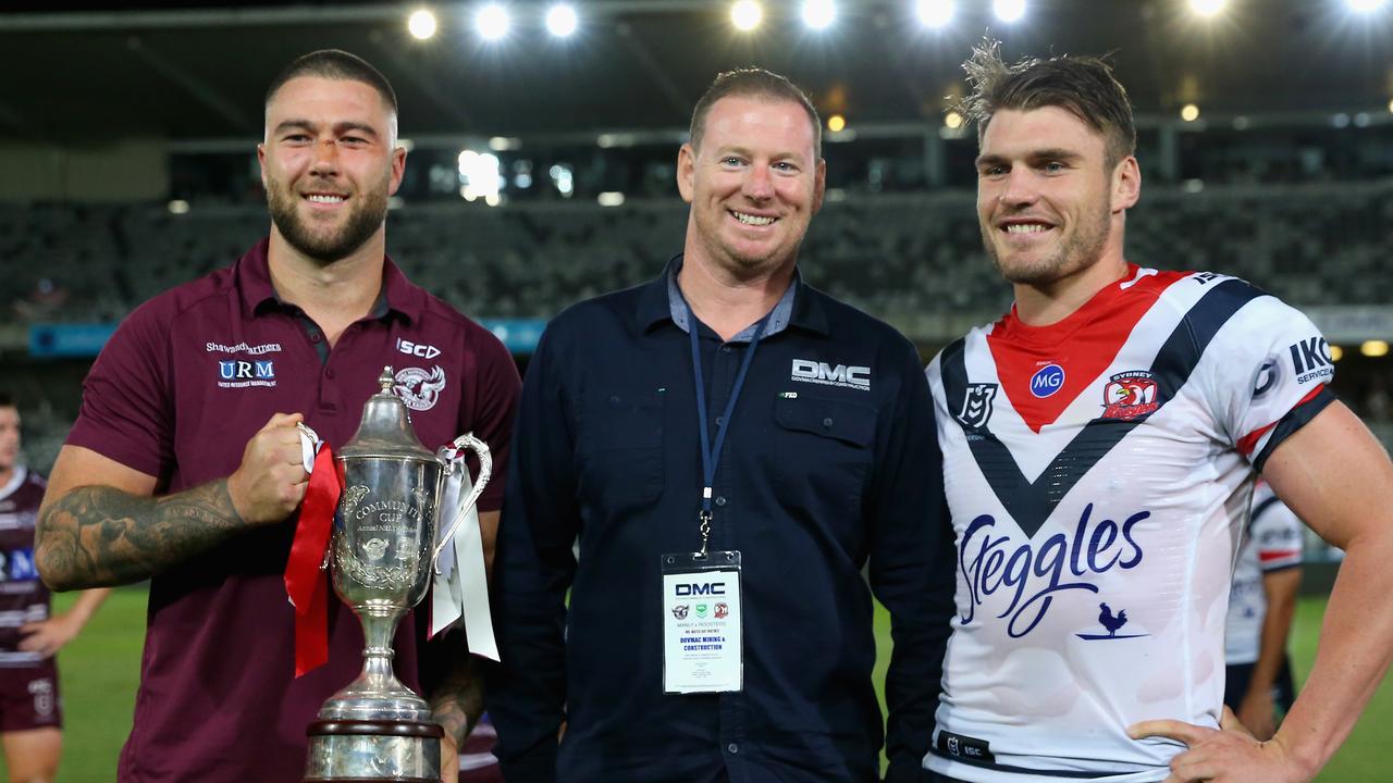 Curtis Sironen has been a standout for the Sea Eagles in their two trials in 2019. (Photo by Ashley Feder/Getty Images)