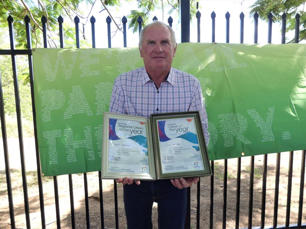 Gayndah Australia Day Awards 2021. File Photo.