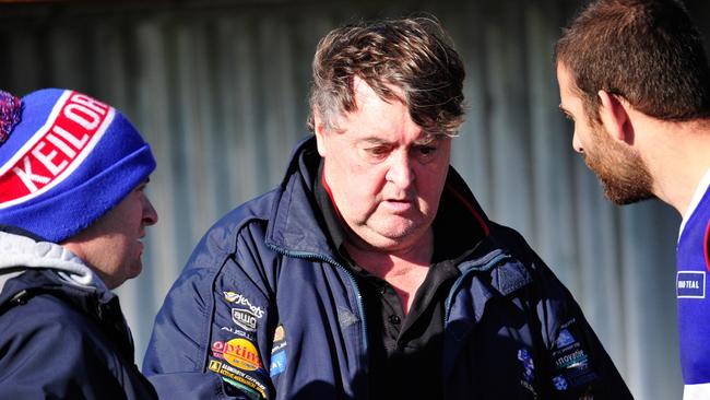 Keilor coach Mick McGuane. Picture: Jamie Morey