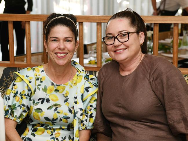 Jessica Mandall and Karina Hartley. Picture: Shae Beplate.