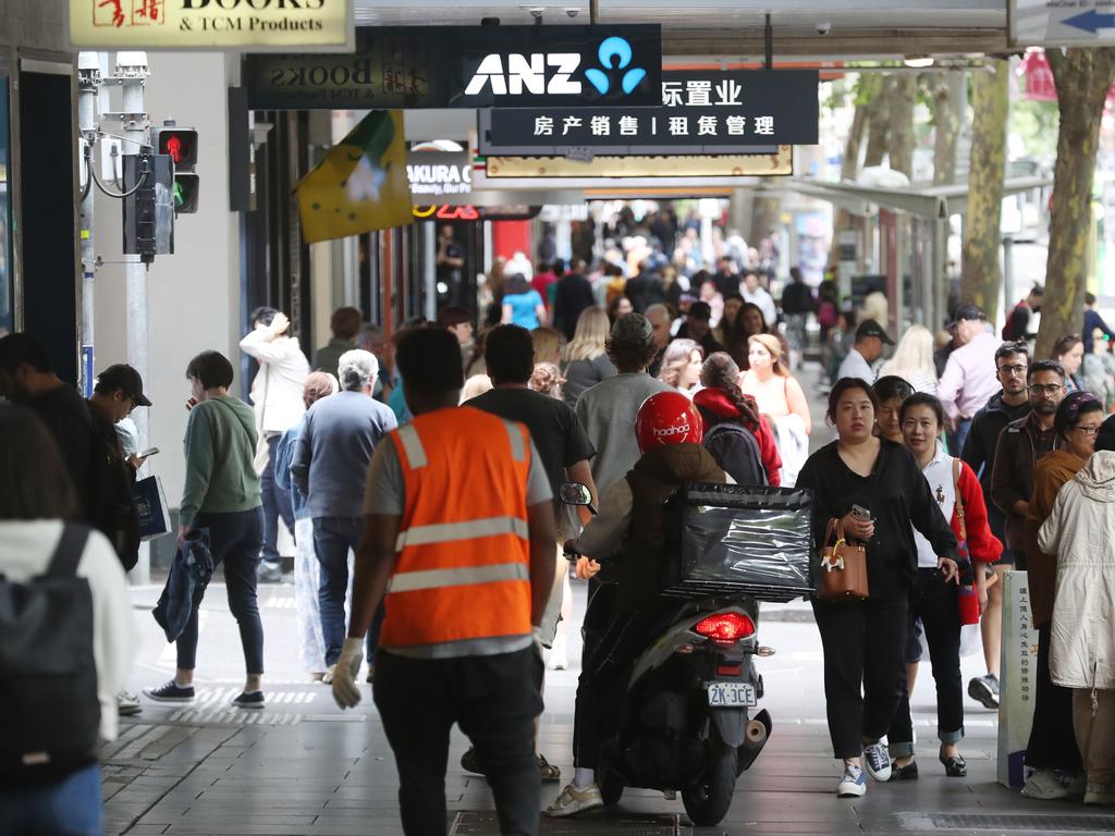 About 25 per cent of Australia’s workforce felt their workload had increased because of staff shortages. Picture: NCA NewsWire / David Crosling