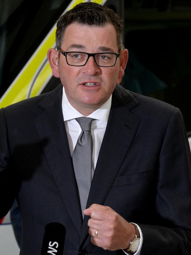 Victorian Premier Daniel Andrews. Picture: NCA NewsWire / Andrew Henshaw