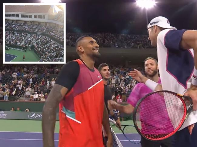 Kyrgios and Kokkinakis didn't seem to mind too much. Photo: Twitter