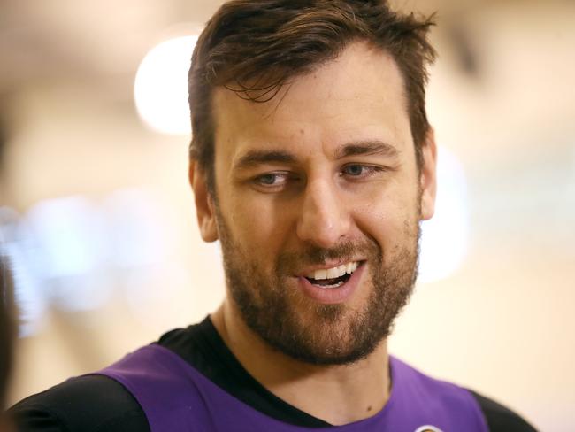 Bogut has quickly become the face of basketball in Sydney. Picture: Getty Images