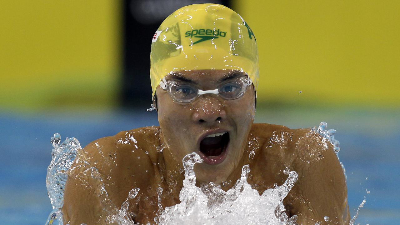 Former Australian swimmer Kenneth To has died aged 26. Picture: AP 