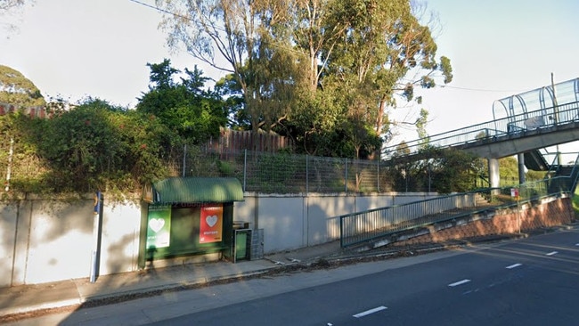 The bus stop the 16-year-old alighted at. Picture: Google Maps