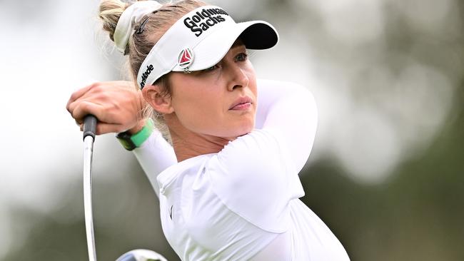 Nelly Korda led the charge for slow play to be addressed. Picture: Julio Aguilar/Getty Images