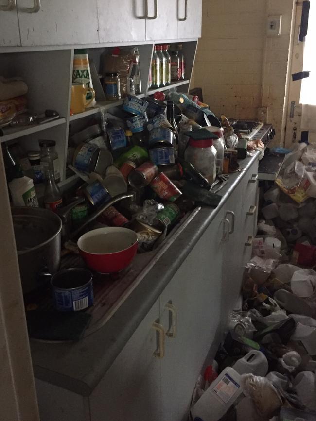 The kitchen at the Runaway Bay unit.