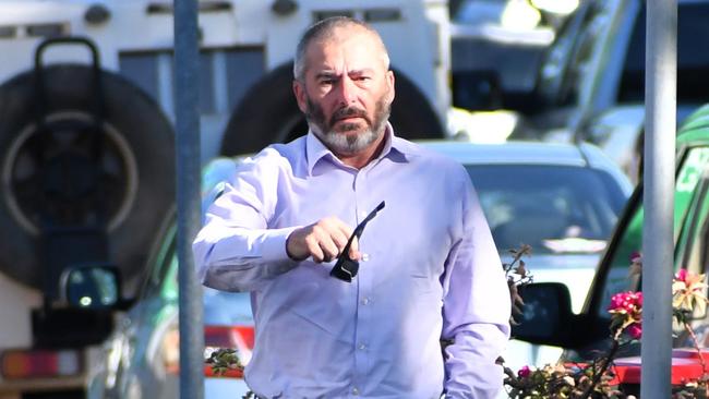 Sergeant Peter John Edwards outside the Ingham Magistrates Court on Thursday Picture: Cameron Bates