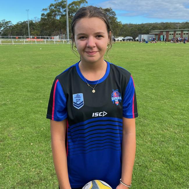 Hannah Stokan of the Sapphire Coast Touch Football Association. Picture: Supplied