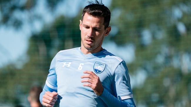 Ryan McGowan will add steel to the Sky Blues defence. Picture: Jaime Castaneda