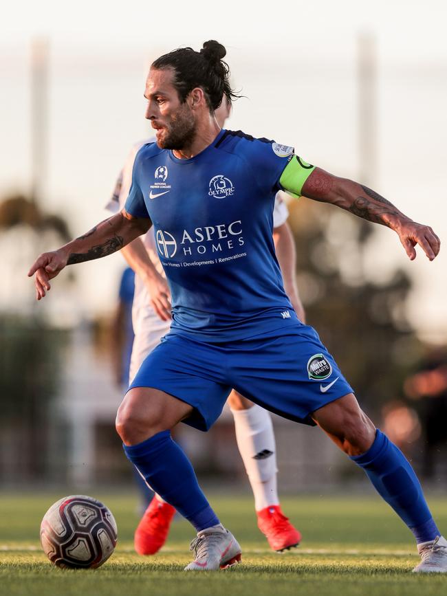 Ricardo Da Silva won the Melta Medal at Olympic last season but will play for West Adelaide in 2020. Picture: Adam Butler