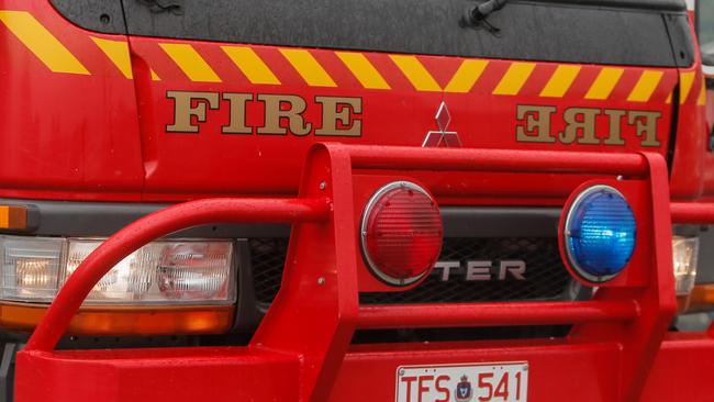 Tasmania Fire Service medium tanker. TFS. Fire. Generic. Picture: PATRICK GEE