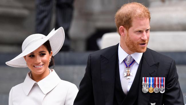 It was also claimed that Harry and his wife Meghan Markle had been planning to quit the monarchy for a long time. Picture: Toby Melville/WPA/Getty Images.