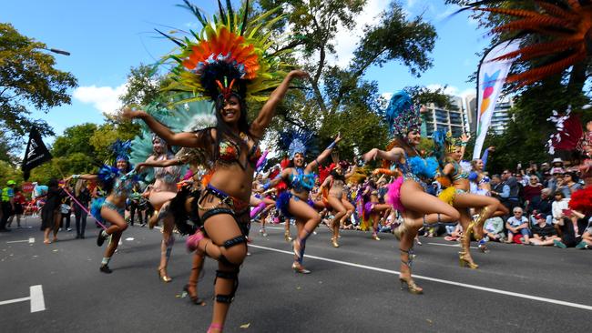 The 2020 Moomba parade. Picture: AAP