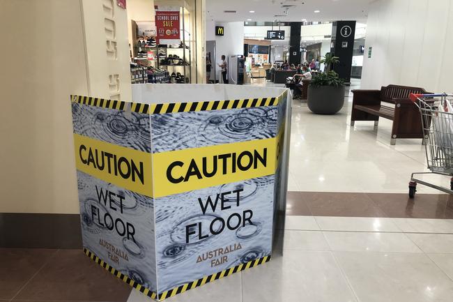 Empty stores thoughout the Australia Fair shopping centre at Southport. Picture Glenn Hampson