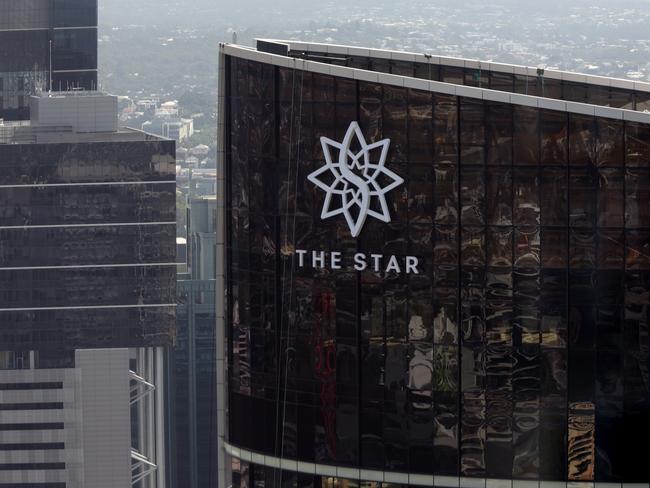 Generic image of Brisbane from Level 41, 1 William Street. - The Star casino branding at the Queens Wharf development  Brisbane Friday 31st May 2024 Picture David Clark