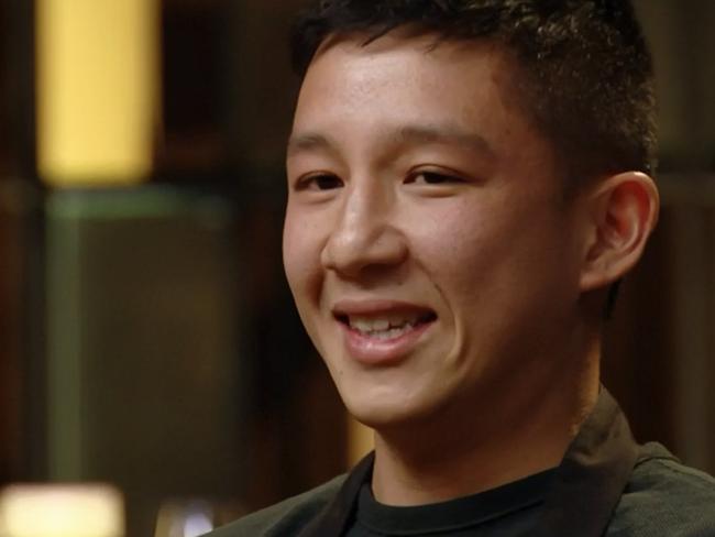 Brendan Pang was eliminated from MasterChef last night.