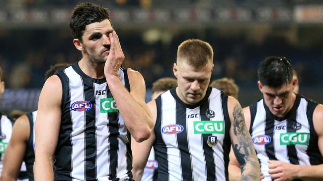 Magpies Scott Pendlebury and Jordan De Goey generated some early trade talk but ultimately didn’t go anywhere.