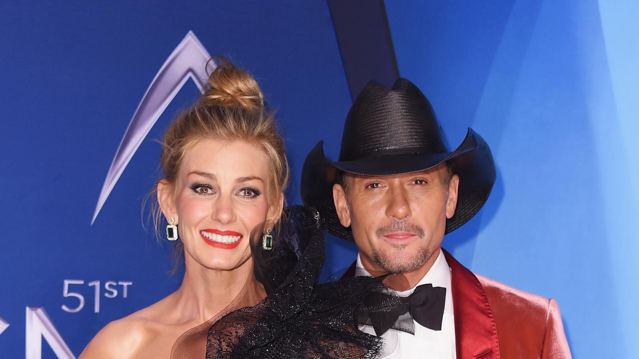 Hill and McGraw have been married for 25 years. Picture: Getty